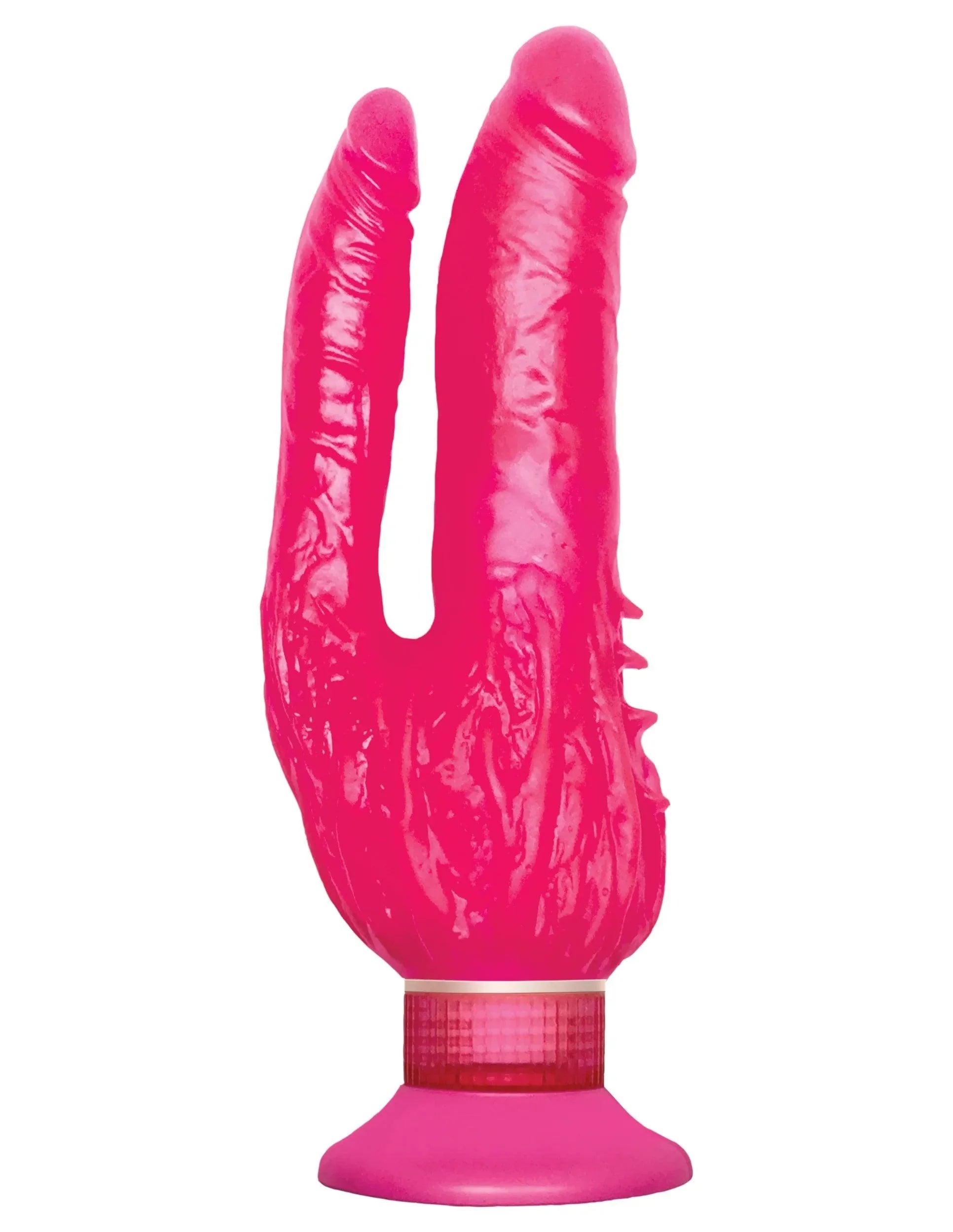 Pipedream Wall Bangers Double Penetrator Vibrating Dildo 9in - Buy At Luxury Toy X - Free 3-Day Shipping