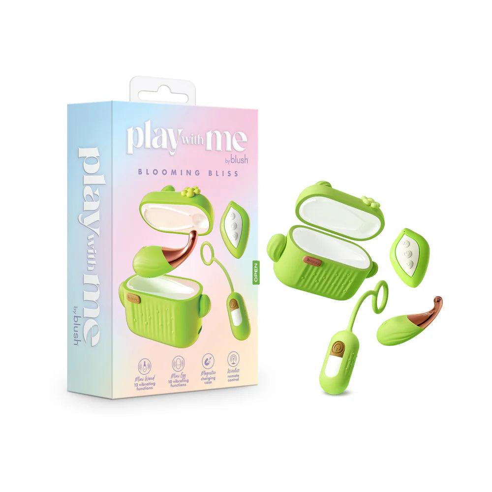 Play with Me Blooming Bliss Rechargeable Silicone Mini Vibrator - Buy At Luxury Toy X - Free 3-Day Shipping