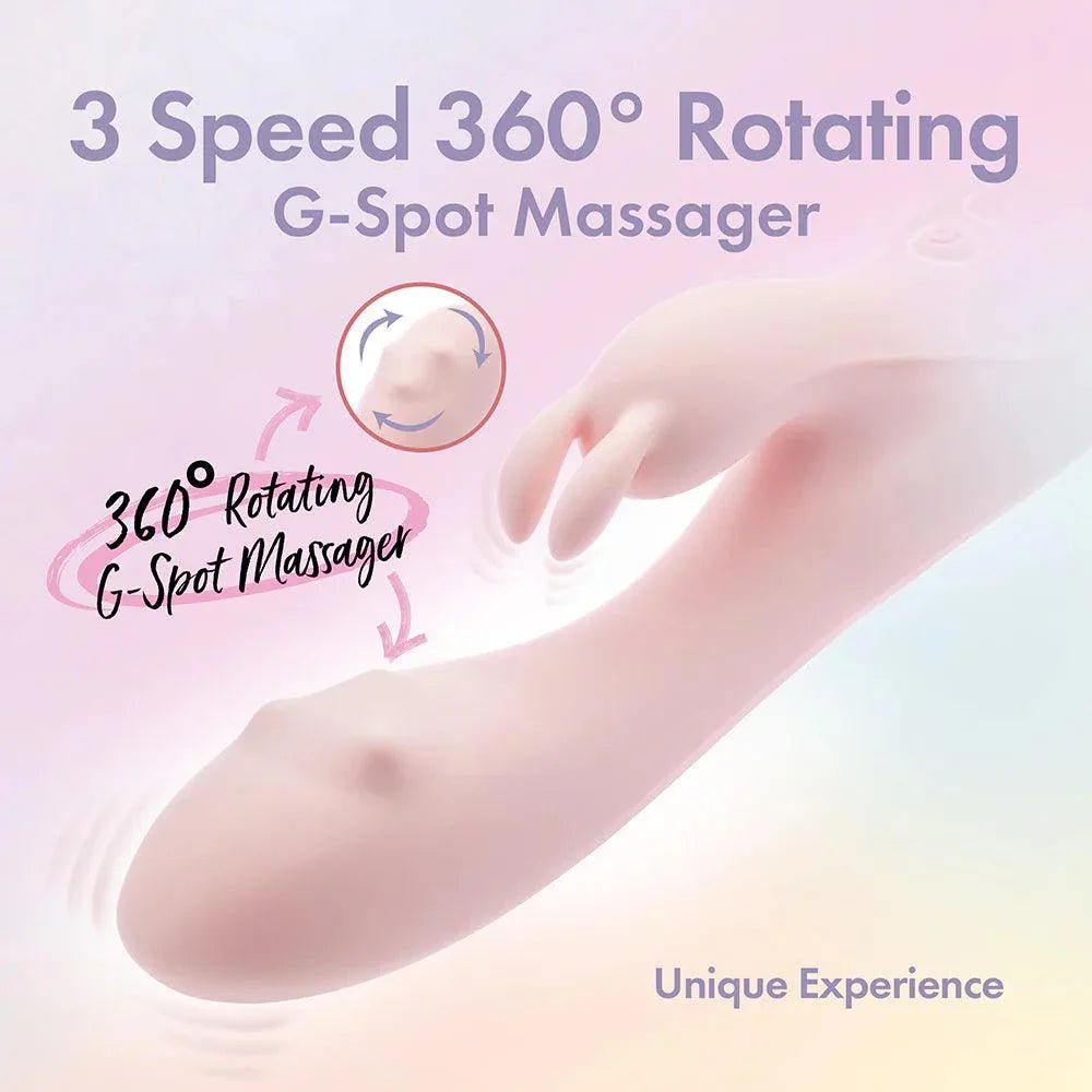 Play with Me Fairy Flutter Rechargeable Silicone Rabbit Vibrator - Buy At Luxury Toy X - Free 3-Day Shipping