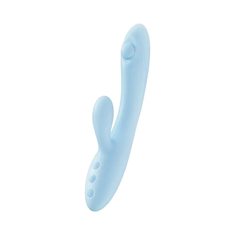 Play with Me Moondust Magic Rechargeable Silicone Rabbit Vibrator - Buy At Luxury Toy X - Free 3-Day Shipping