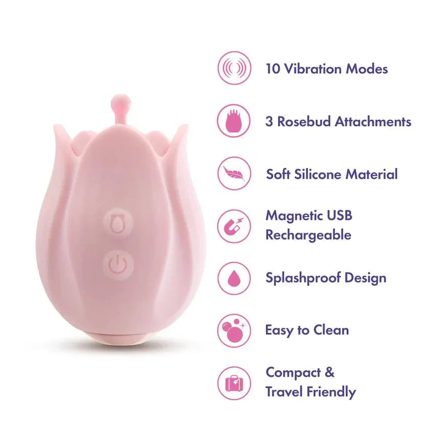 Play With Me Romantic Rose Pink - Buy At Luxury Toy X - Free 3-Day Shipping