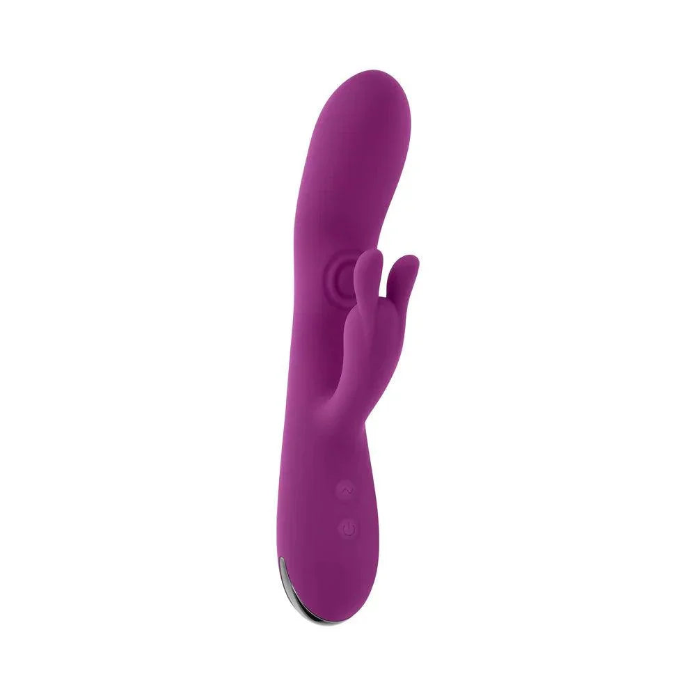 Playboy Busy Bunny Rechargeable Vibrating Dual Stimulator Vibrator Silicone - Buy At Luxury Toy X - Free 3-Day Shipping