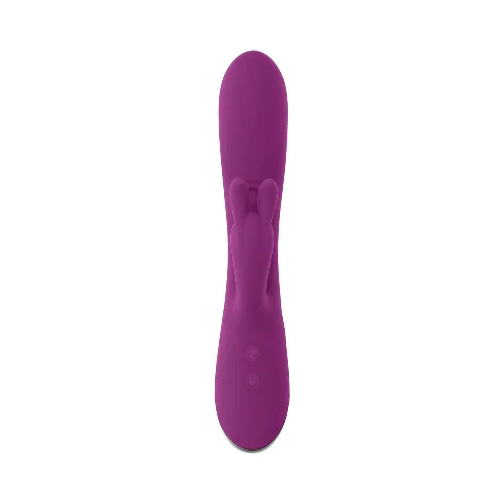 Playboy Busy Bunny Rechargeable Vibrating Dual Stimulator Vibrator Silicone - Buy At Luxury Toy X - Free 3-Day Shipping