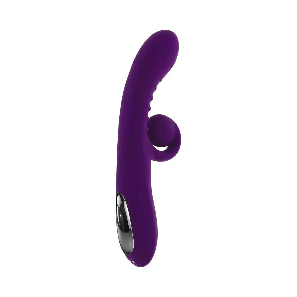Playboy Curlicue Rechargeable Dual Stim Vibrator Silicone - Buy At Luxury Toy X - Free 3-Day Shipping