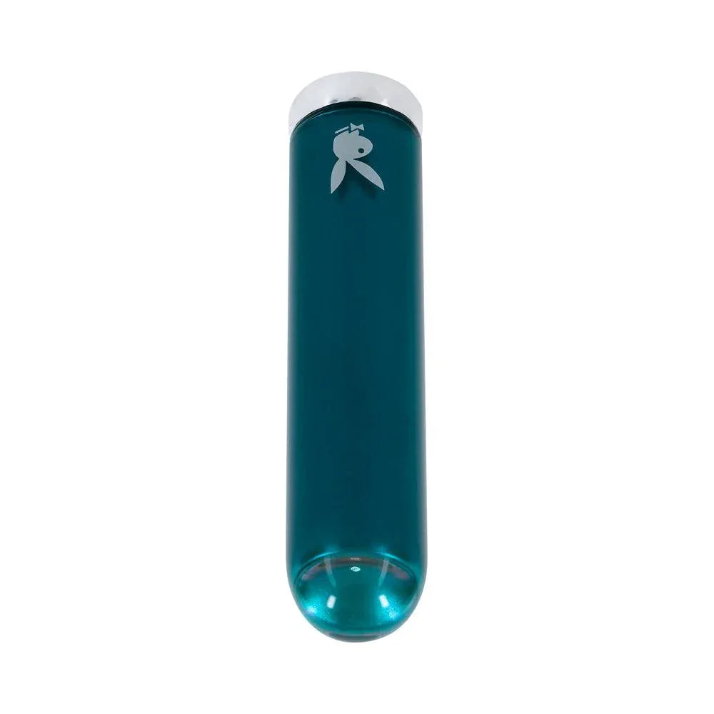 Playboy Emerald Rechargeable Vibrating Glass Mini Vibe - Buy At Luxury Toy X - Free 3-Day Shipping