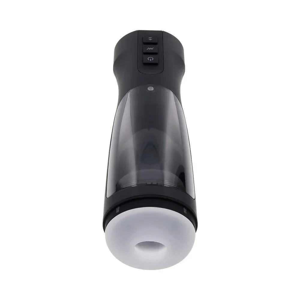 Playboy End Game Rechargeable Warming Stroker with UV Stand - Buy At Luxury Toy X - Free 3-Day Shipping