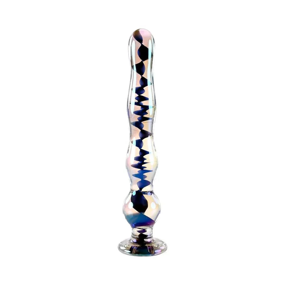 Playboy Jewels Wand Borosilicate Glass Iridescent - Buy At Luxury Toy X - Free 3-Day Shipping