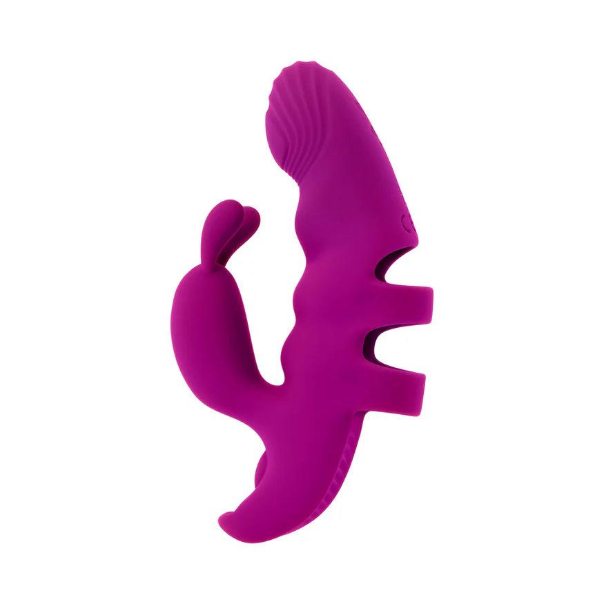 Playboy Lend a Hand Rechargeable Silicone Finger Vibrator - Buy At Luxury Toy X - Free 3-Day Shipping