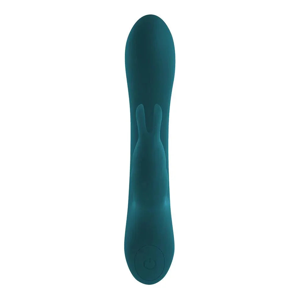 Playboy Lil Rabbit Rechargeable Silicone Dual Stimulation Vibrator - Buy At Luxury Toy X - Free 3-Day Shipping