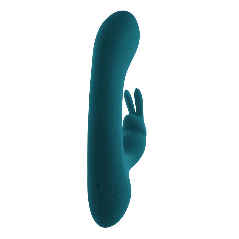 Playboy Lil Rabbit Rechargeable Silicone Dual Stimulation Vibrator - Buy At Luxury Toy X - Free 3-Day Shipping
