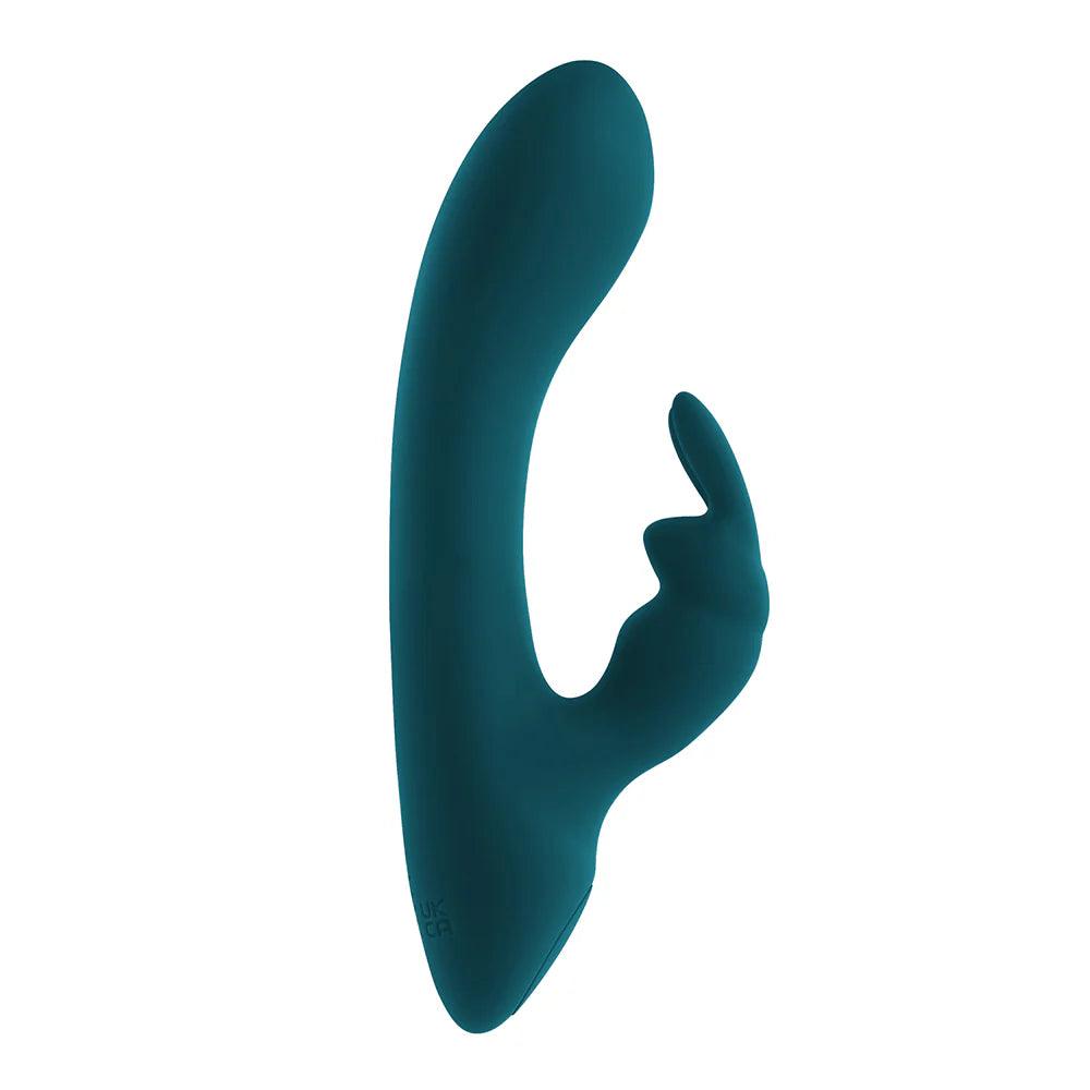 Playboy Lil Rabbit Rechargeable Silicone Dual Stimulation Vibrator - Buy At Luxury Toy X - Free 3-Day Shipping