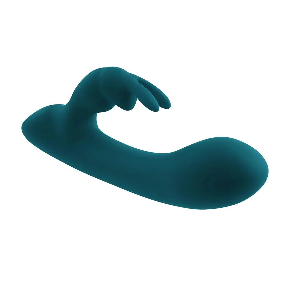 Playboy Lil Rabbit Rechargeable Silicone Dual Stimulation Vibrator - Buy At Luxury Toy X - Free 3-Day Shipping