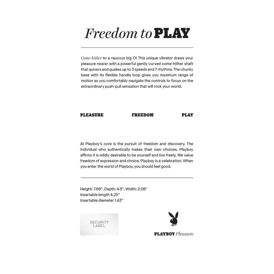 Playboy Nice To Meet You - Buy At Luxury Toy X - Free 3-Day Shipping