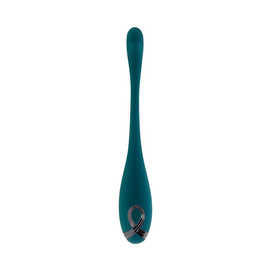 Playboy Pinpoint Perfection Rechargeable Silicone Vibrator - Buy At Luxury Toy X - Free 3-Day Shipping