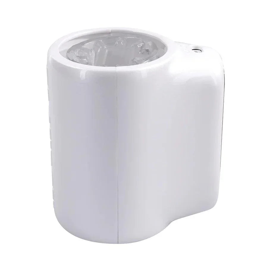Playboy Spin Doctor Rechargeable Spinning Stroker TPE Sleeve White - Buy At Luxury Toy X - Free 3-Day Shipping