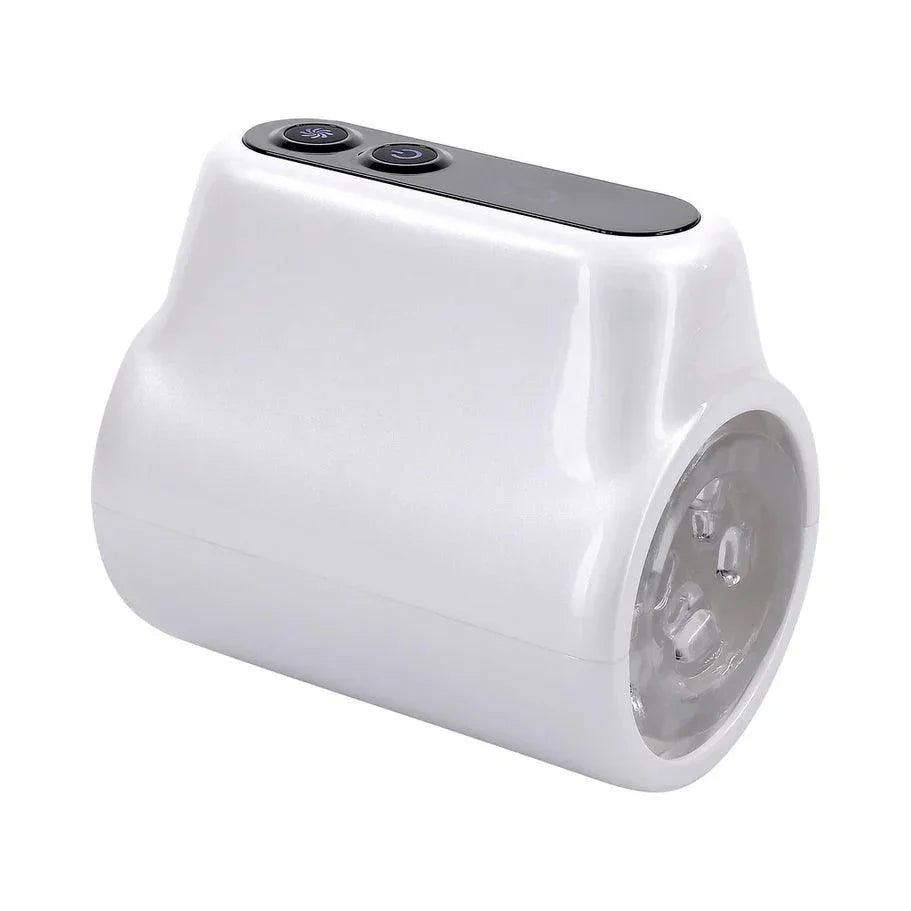 Playboy Spin Doctor Rechargeable Spinning Stroker TPE Sleeve White - Buy At Luxury Toy X - Free 3-Day Shipping