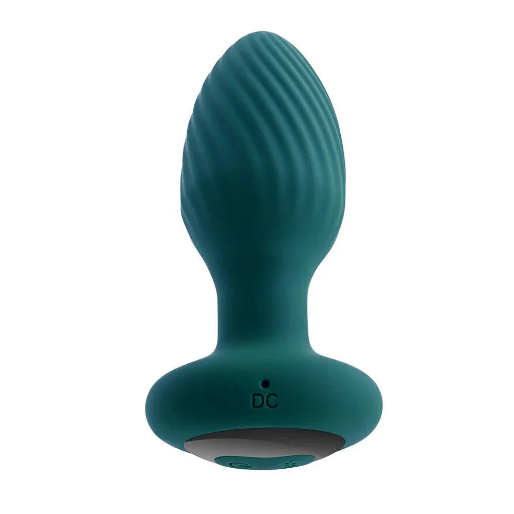 Playboy Spinning Tail Teaser Vibrating Rotating Anal Plug Salute - Buy At Luxury Toy X - Free 3-Day Shipping