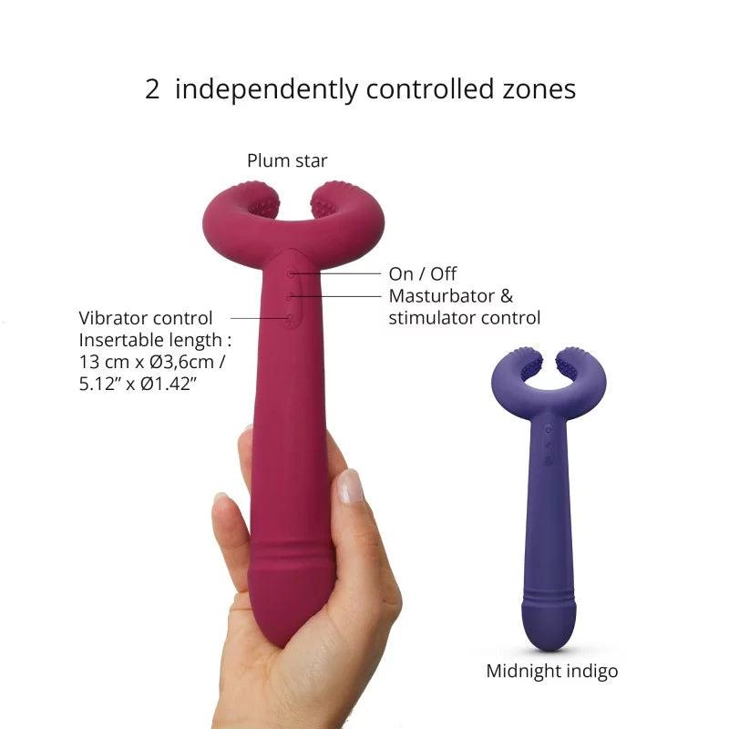 Please Me Rechargeable Silicone Vibrator - Buy At Luxury Toy X - Free 3-Day Shipping
