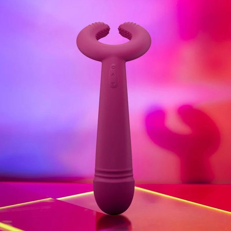 Please Me Rechargeable Silicone Vibrator - Buy At Luxury Toy X - Free 3-Day Shipping