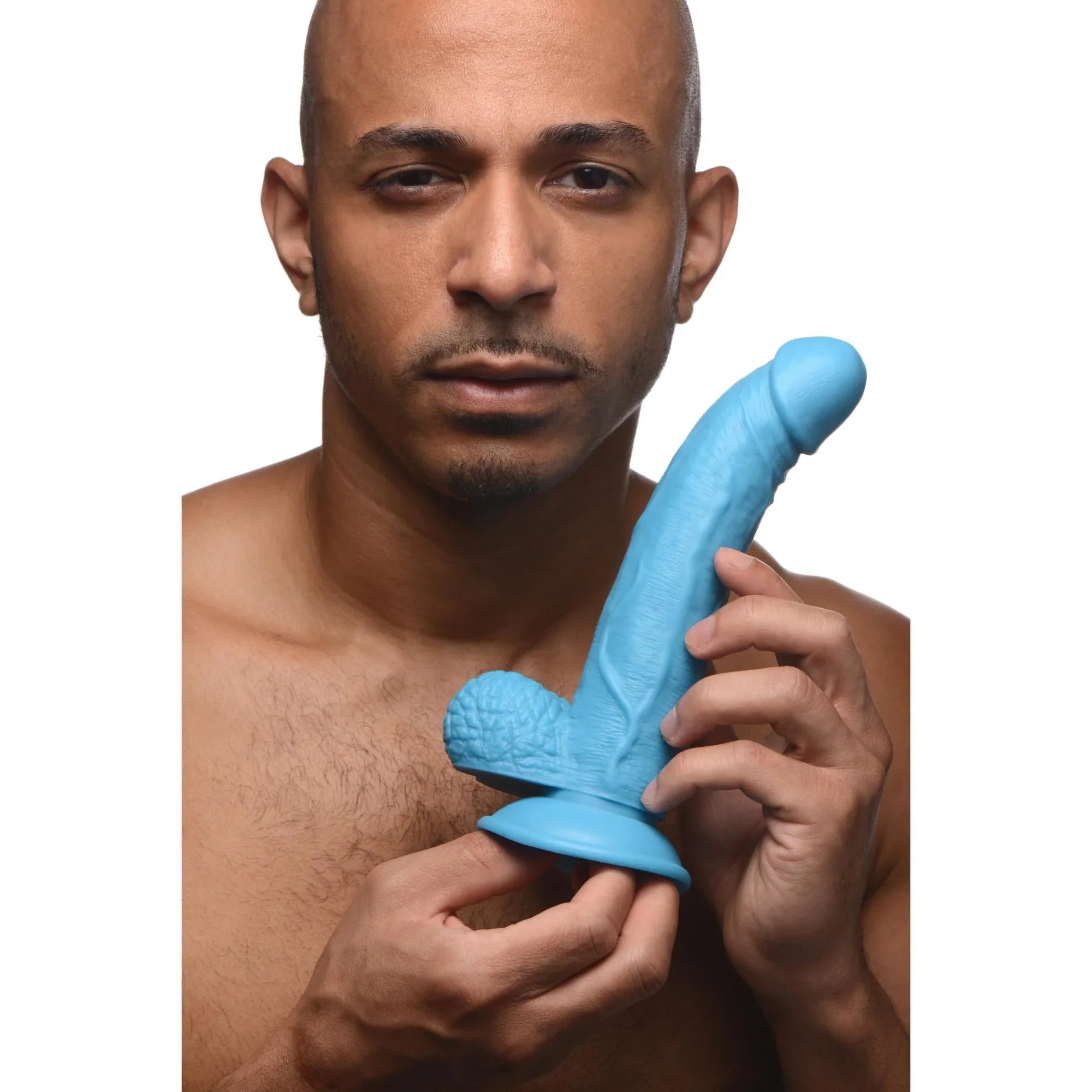 Pop Peckers 7.5" Dildo with Balls - Buy At Luxury Toy X - Free 3-Day Shipping