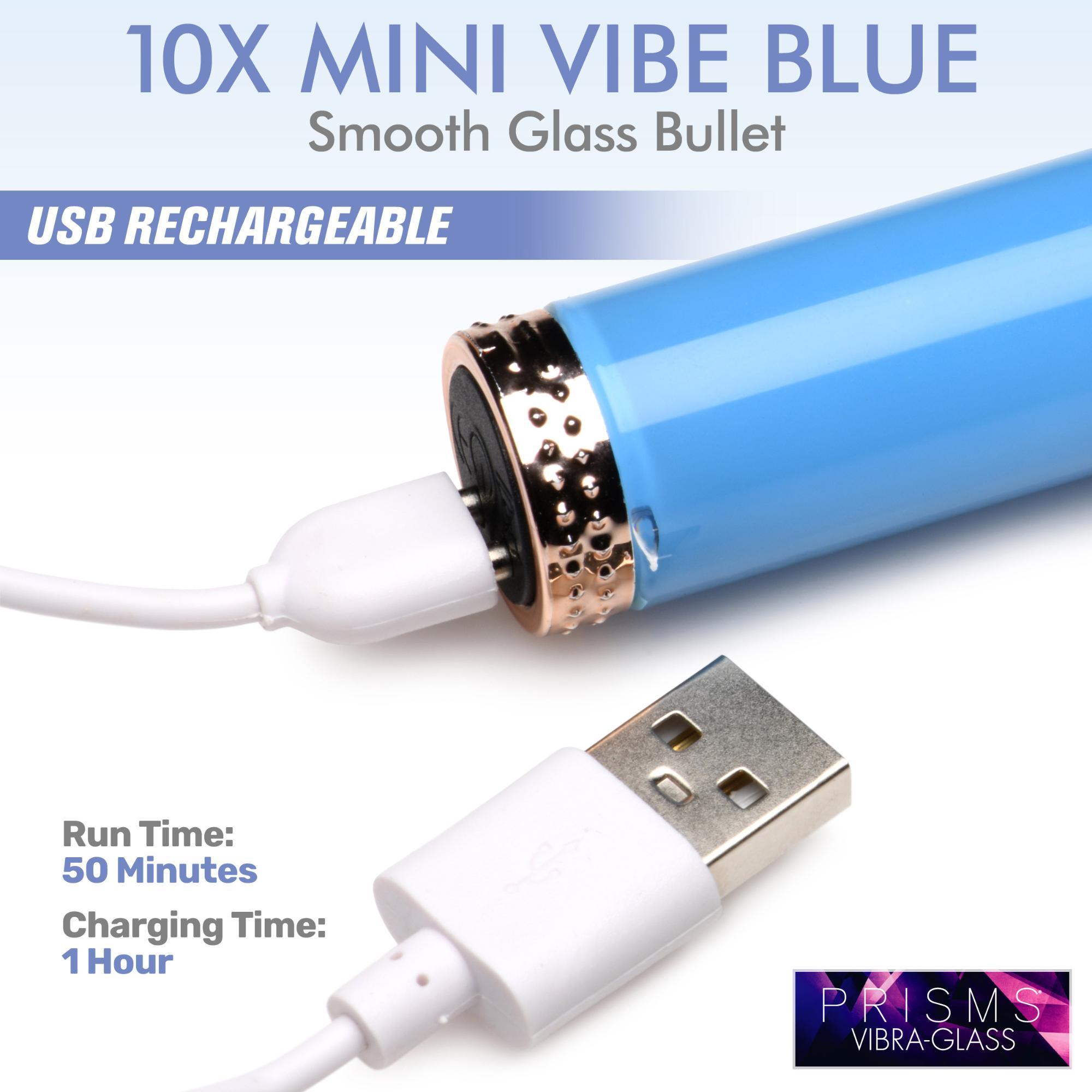 Prisms Erotic Glass 10X Mini Vibe - Buy At Luxury Toy X - Free 3-Day Shipping