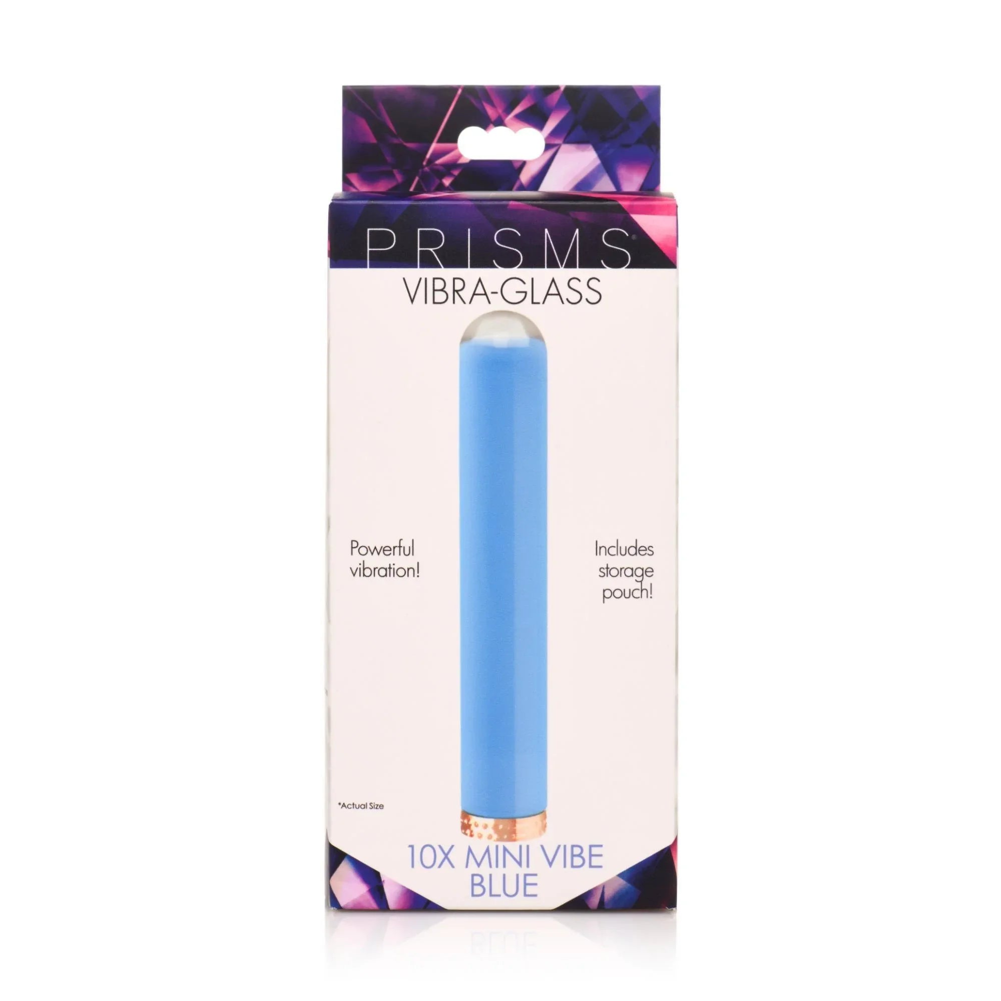 Prisms Erotic Glass 10X Mini Vibe - Buy At Luxury Toy X - Free 3-Day Shipping
