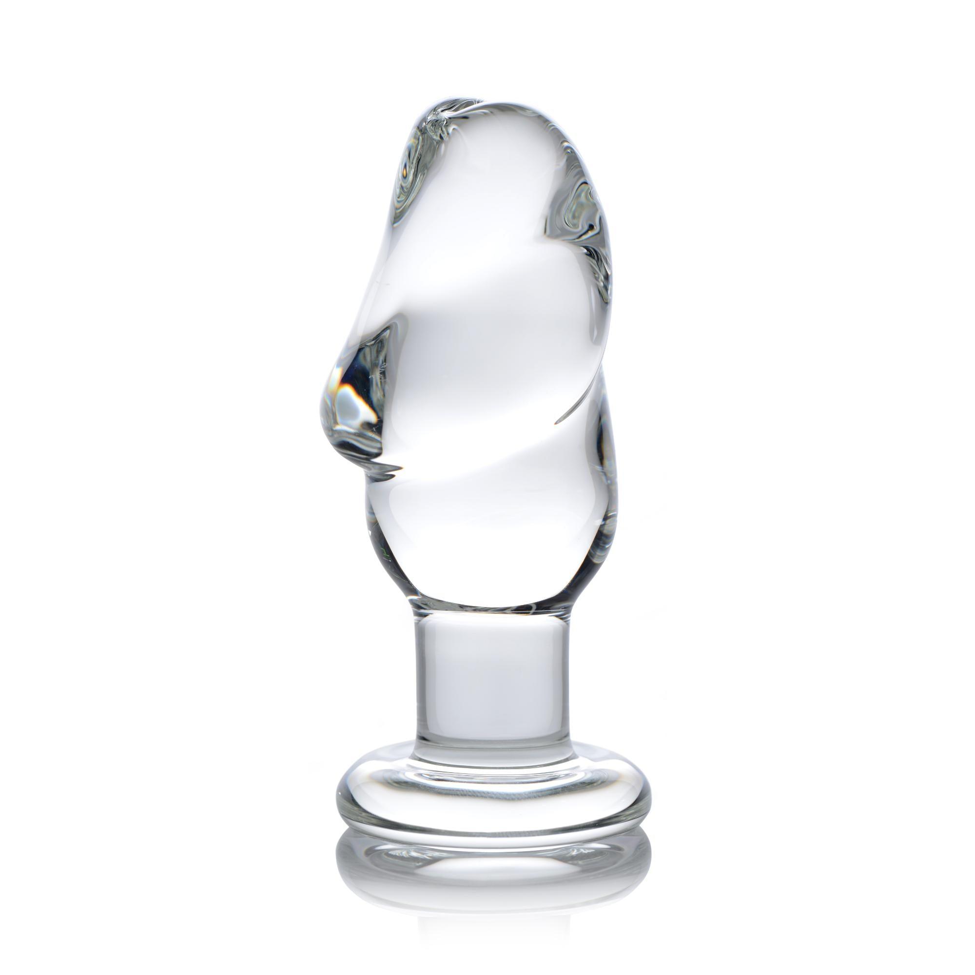 Prisms Erotic Glass Asvini Glass Penis Anal Plug - Buy At Luxury Toy X - Free 3-Day Shipping