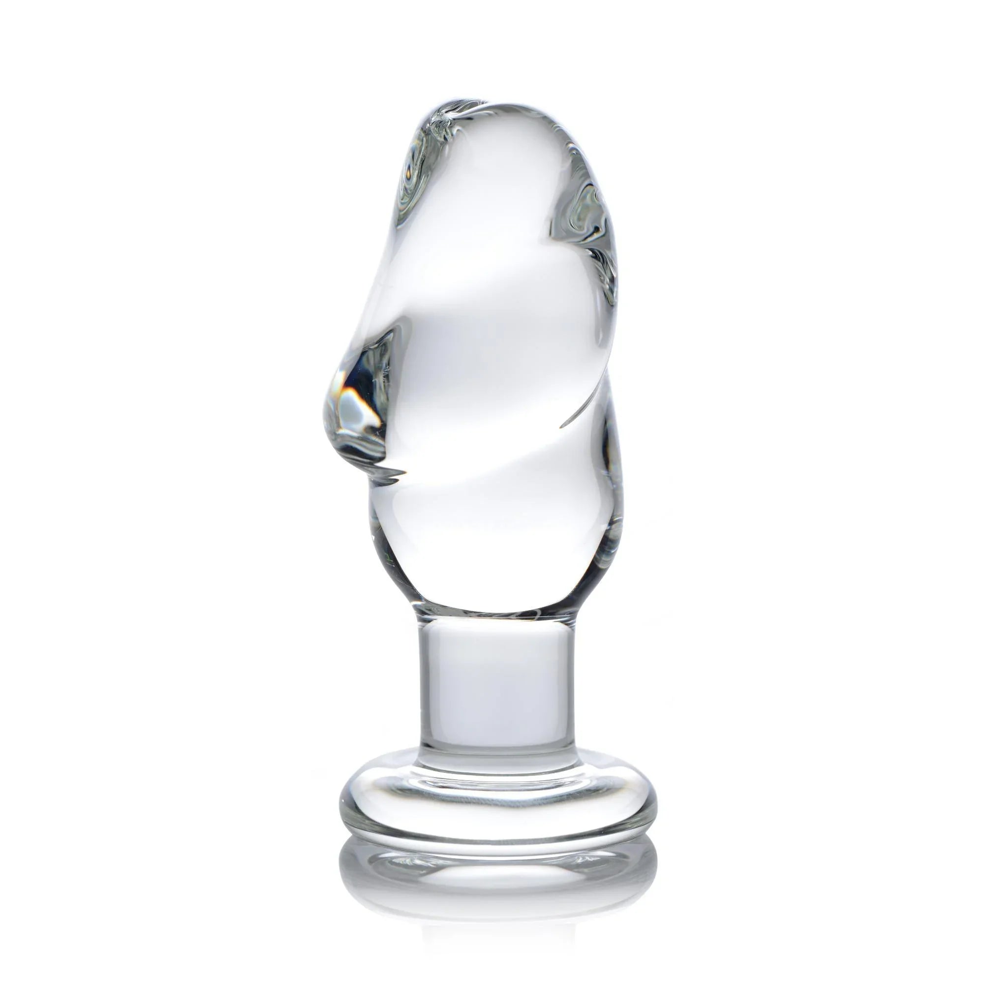 Prisms Erotic Glass Asvini Glass Penis Anal Plug - Buy At Luxury Toy X - Free 3-Day Shipping