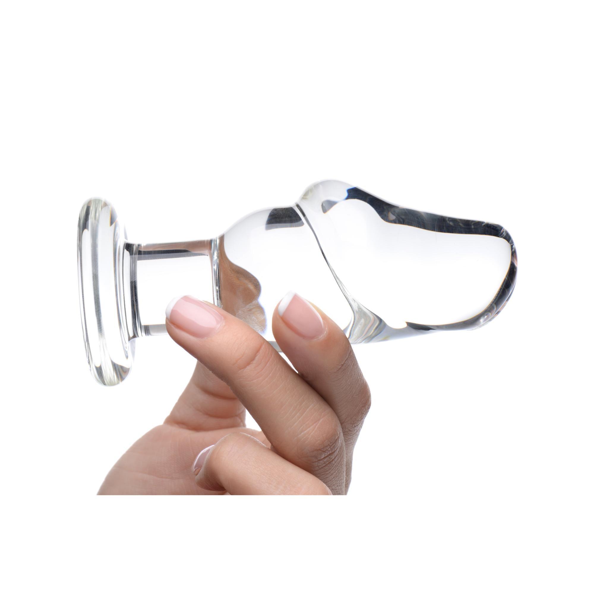 Prisms Erotic Glass Asvini Glass Penis Anal Plug - Buy At Luxury Toy X - Free 3-Day Shipping