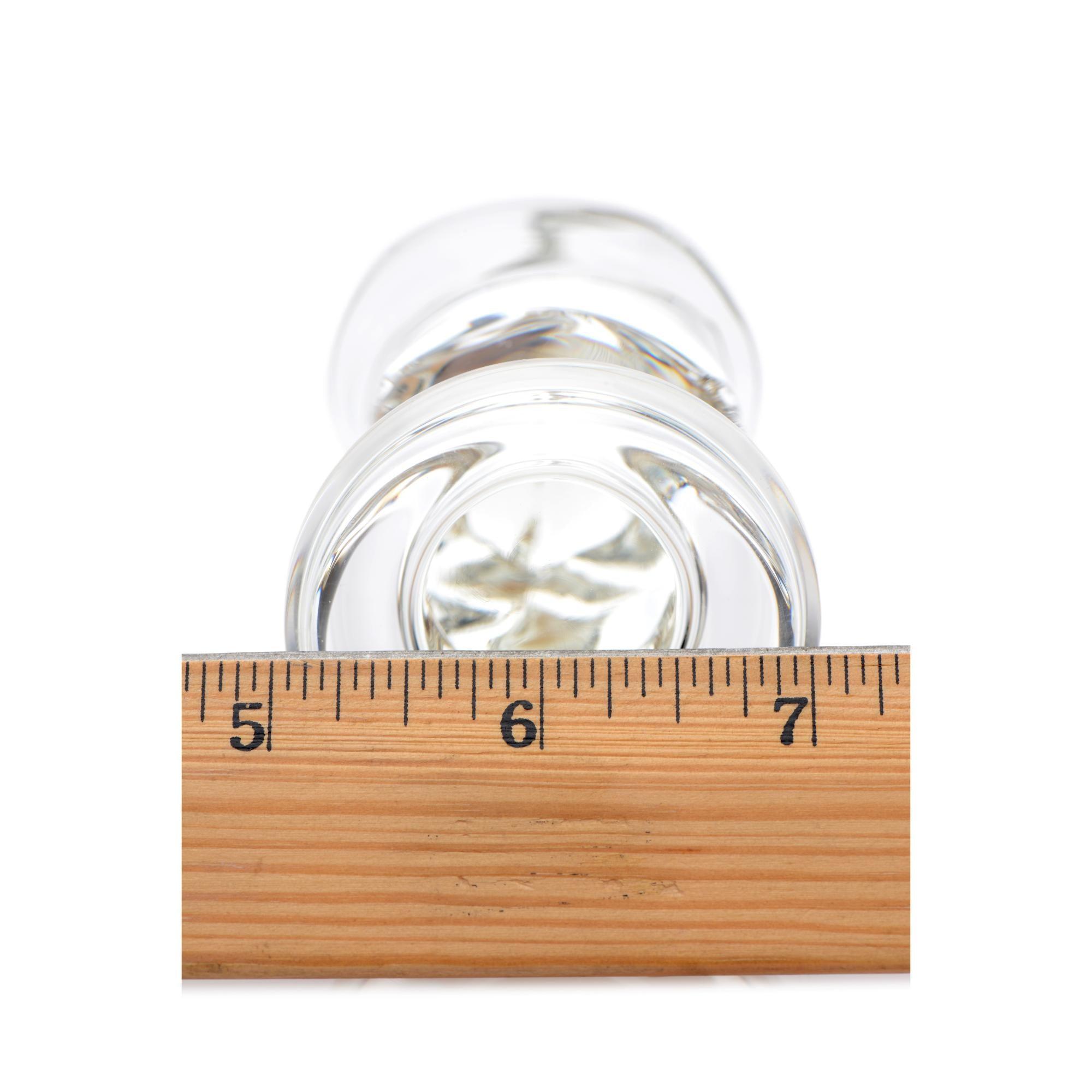 Prisms Erotic Glass Asvini Glass Penis Anal Plug - Buy At Luxury Toy X - Free 3-Day Shipping