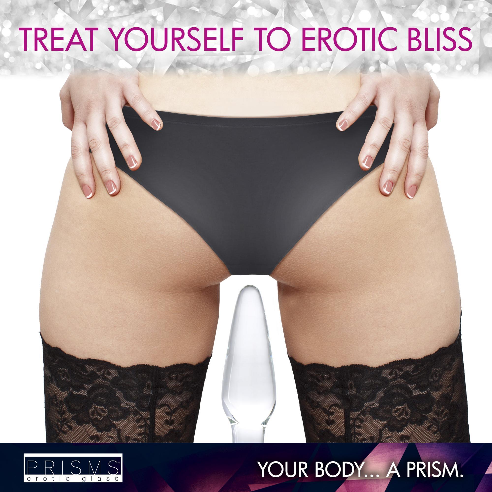 Prisms Erotic Glass Dosha 3 Piece Glass Plug Kit - Buy At Luxury Toy X - Free 3-Day Shipping