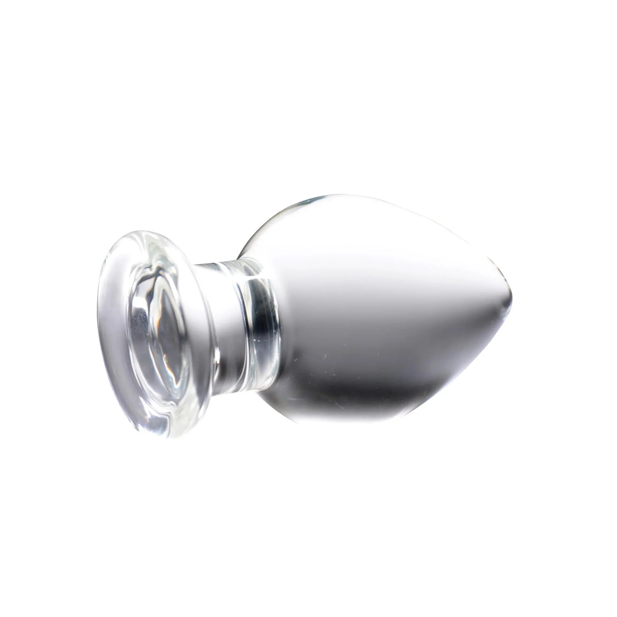 Prisms Erotic Glass Molten Wide Glass Butt Plug - Buy At Luxury Toy X - Free 3-Day Shipping