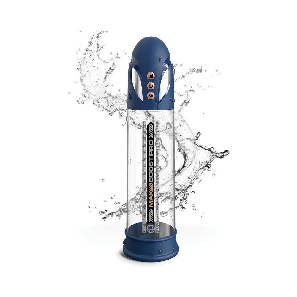 Pump Worx Max Boost Pro Flow Rechargeable Penis Pump - Buy At Luxury Toy X - Free 3-Day Shipping