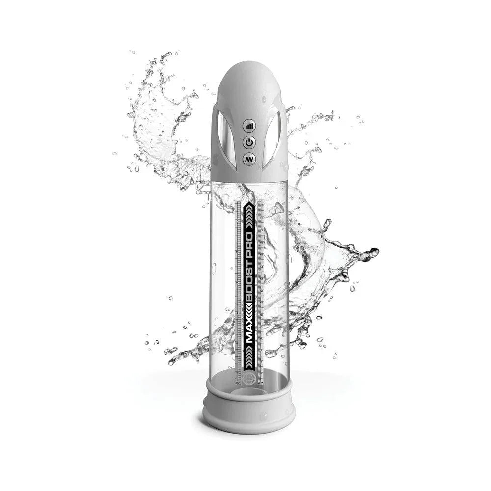 Pump Worx Max Boost Pro Flow Rechargeable Penis Pump - Buy At Luxury Toy X - Free 3-Day Shipping