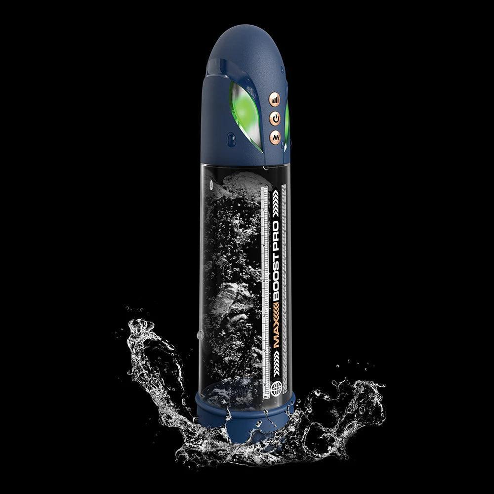 Pump Worx Max Boost Pro Flow Rechargeable Penis Pump - Buy At Luxury Toy X - Free 3-Day Shipping