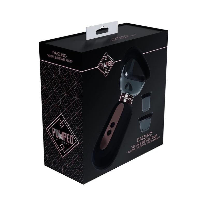 Pumped Dazzling Automatic Rechargeable Vulva & Breast Pump - Buy At Luxury Toy X - Free 3-Day Shipping