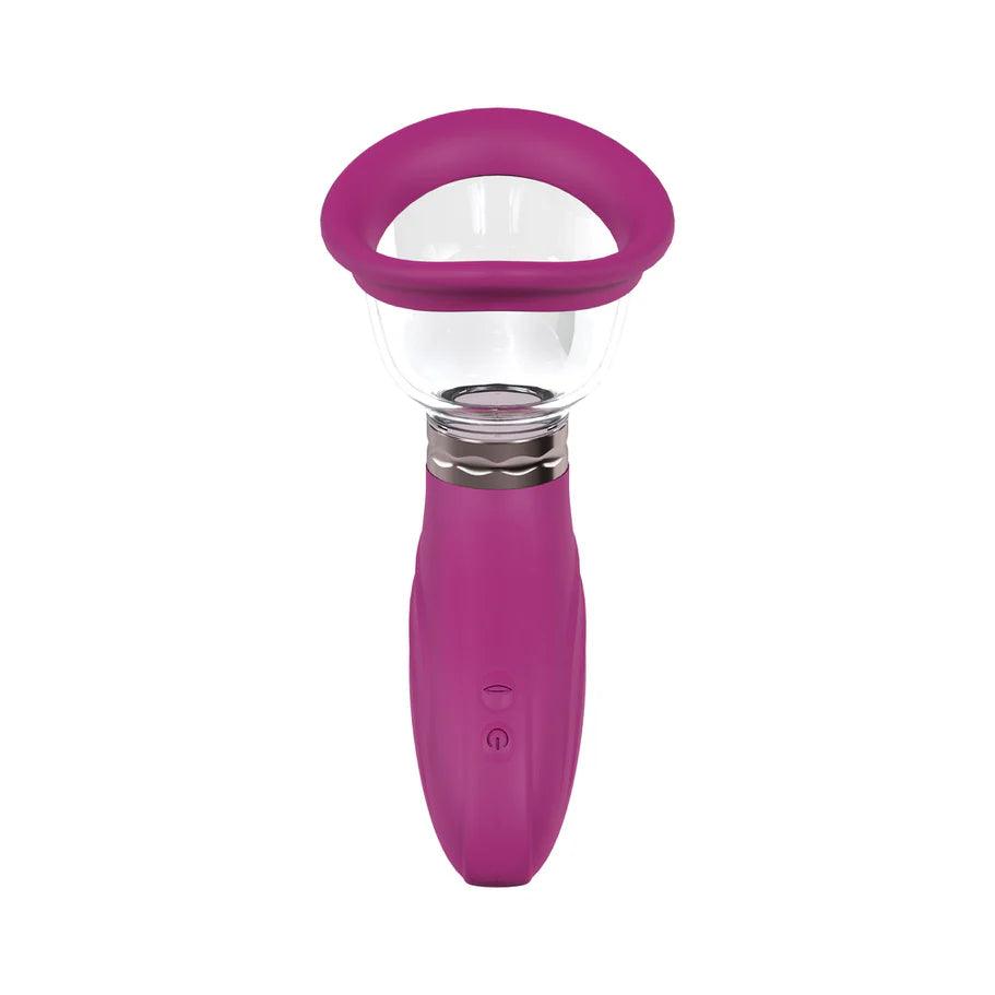Pumped Delightful Automatic 5 Speed Silicone Rechargeable Vulva Clitoral Nipple and Breast Pump - Buy At Luxury Toy X - Free 3-Day Shipping