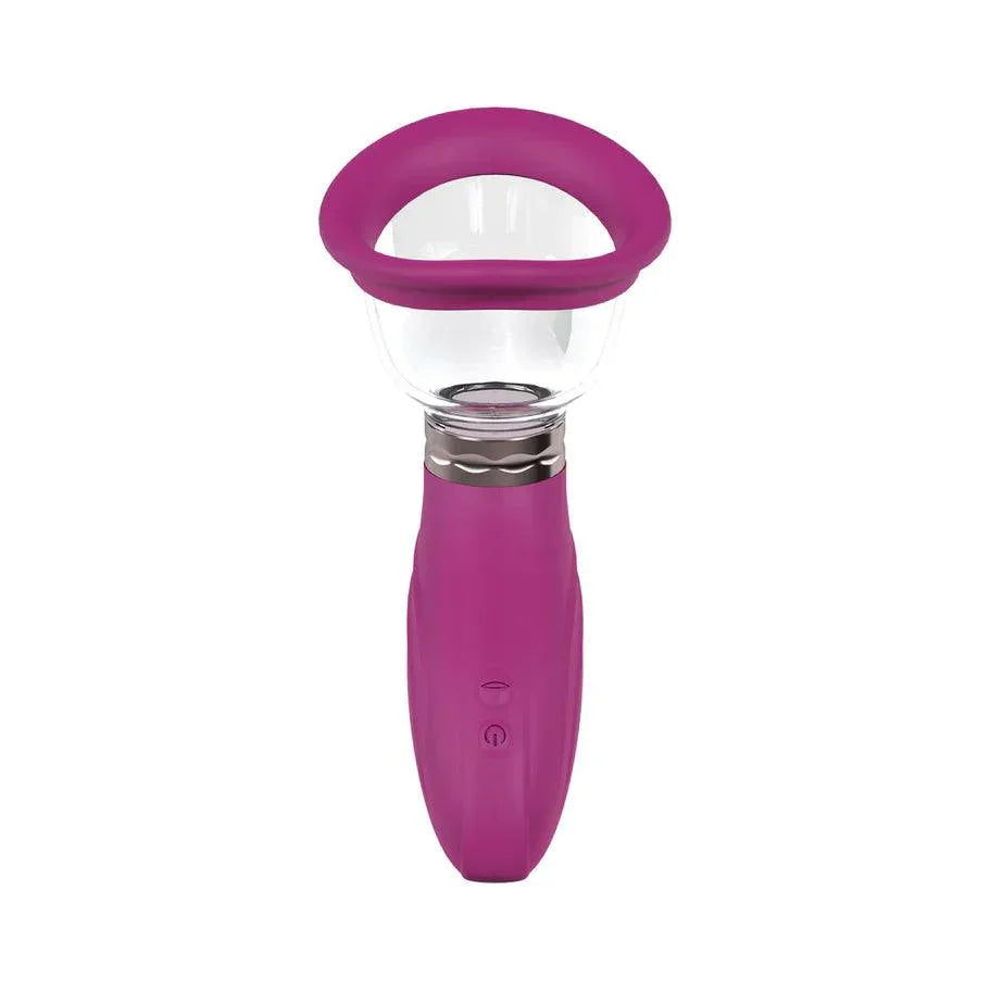 Pumped Delightful Automatic 5 Speed Silicone Rechargeable Vulva Clitoral Nipple and Breast Pump - Buy At Luxury Toy X - Free 3-Day Shipping