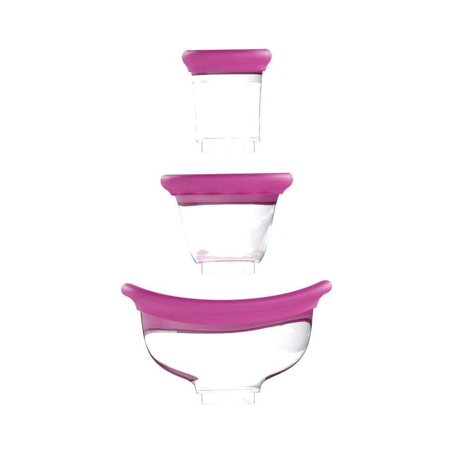 Pumped Delightful Automatic 5 Speed Silicone Rechargeable Vulva Clitoral Nipple and Breast Pump - Buy At Luxury Toy X - Free 3-Day Shipping