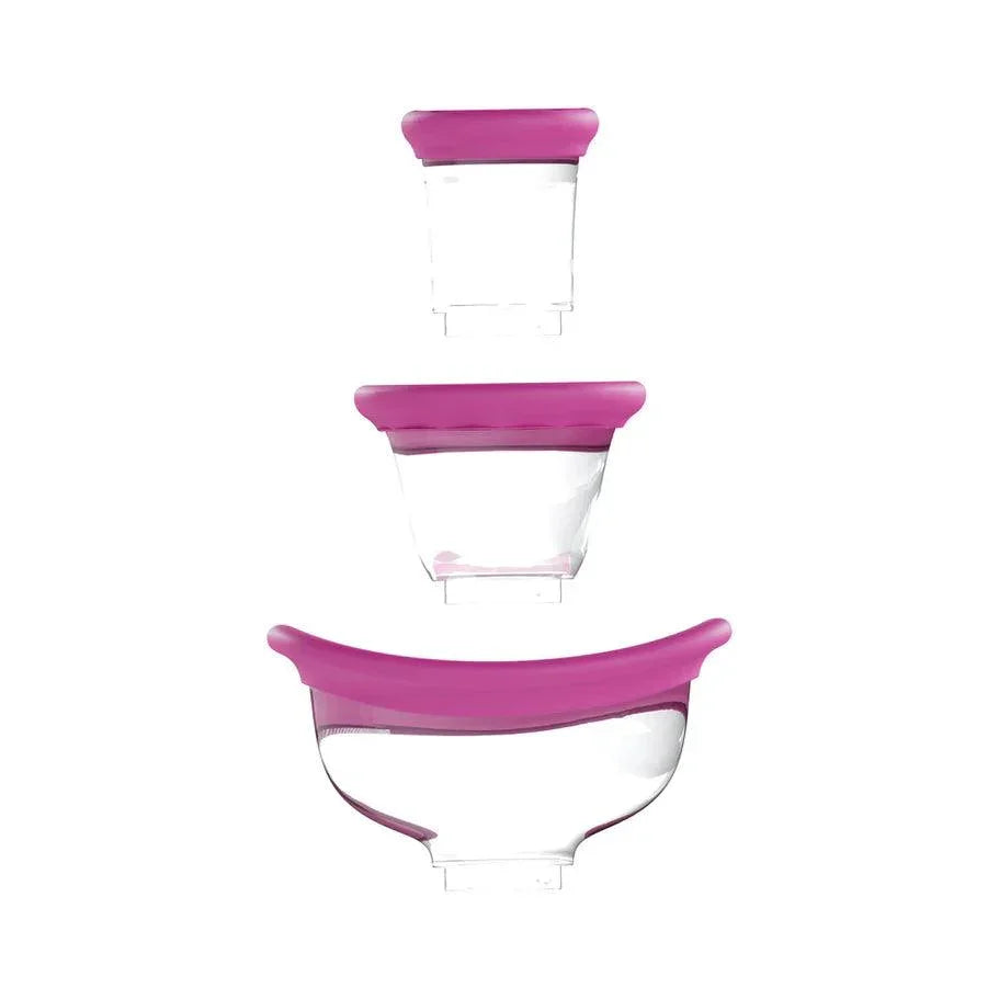 Pumped Delightful Automatic 5 Speed Silicone Rechargeable Vulva Clitoral Nipple and Breast Pump - Buy At Luxury Toy X - Free 3-Day Shipping