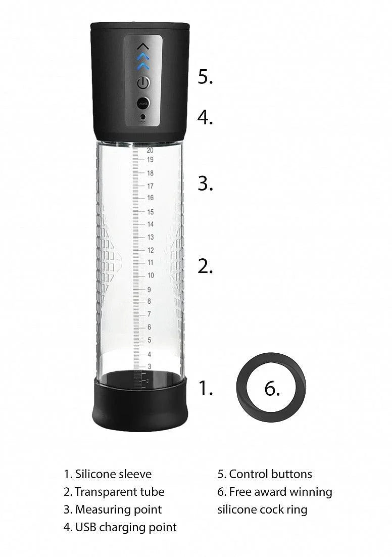 Pumped Premium Rechargeable Automatic Pump 250mm - Buy At Luxury Toy X - Free 3-Day Shipping