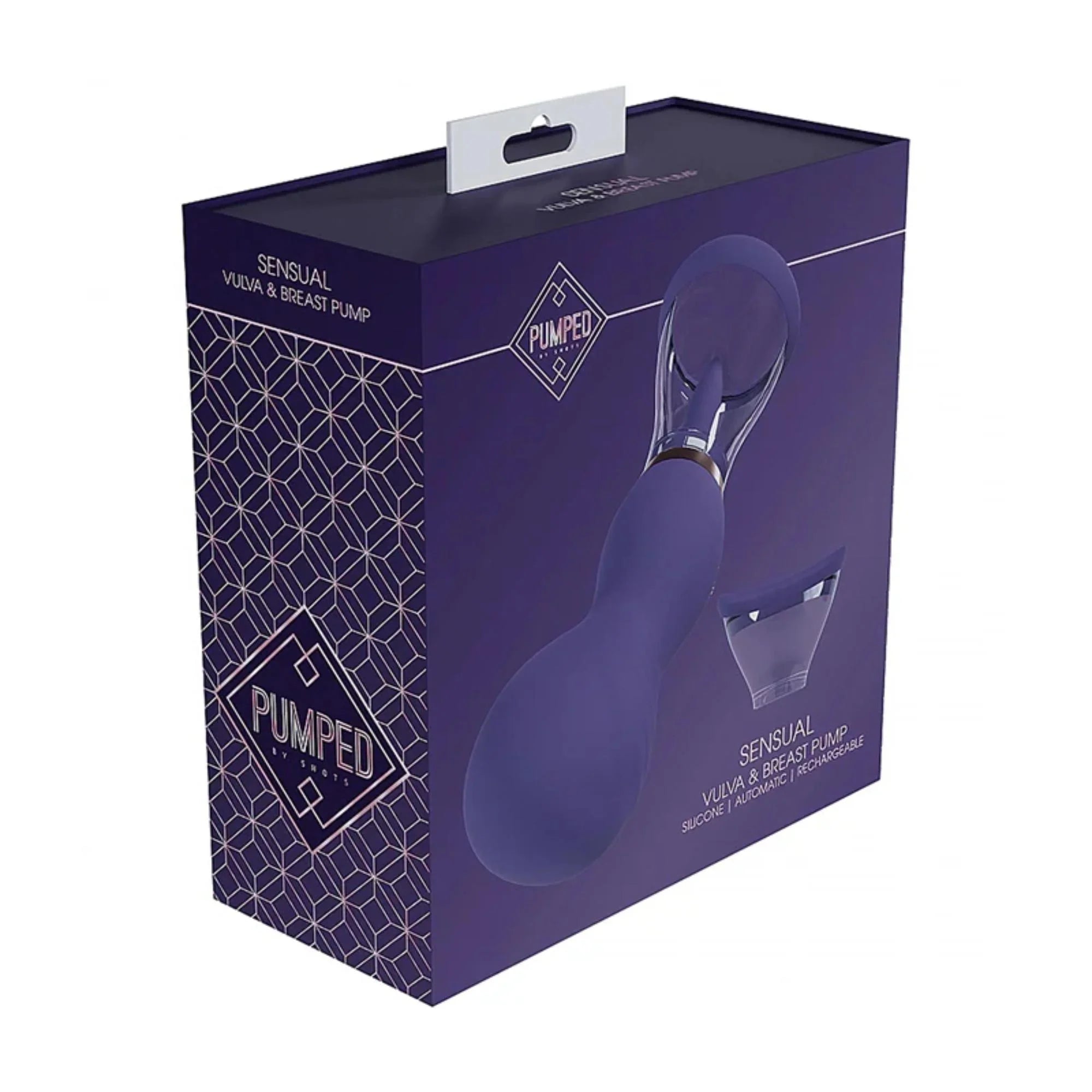 Pumped Sensual Automatic Rechargeable Vulva & Breast Pump - Buy At Luxury Toy X - Free 3-Day Shipping