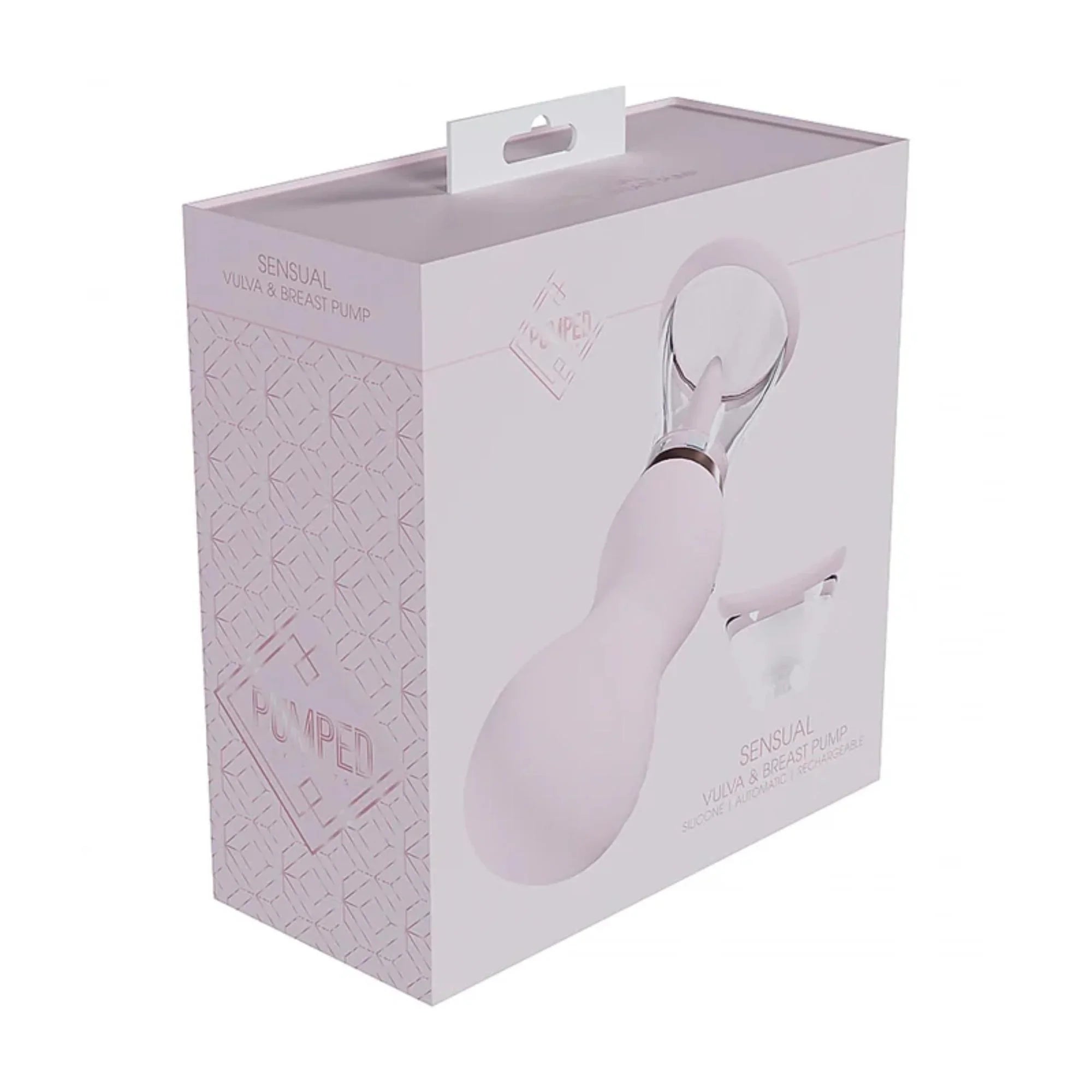 Pumped Sensual Automatic Rechargeable Vulva & Breast Pump - Buy At Luxury Toy X - Free 3-Day Shipping