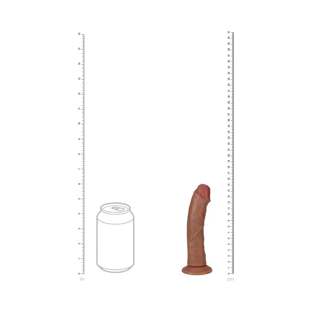 RealRock 6 in. Vibrating Cock Regular Curved - Buy At Luxury Toy X - Free 3-Day Shipping