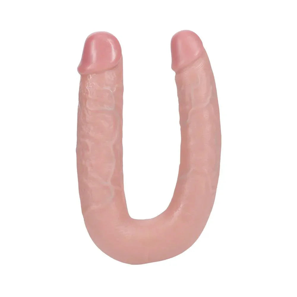 RealRock 9 in. U-Shaped Double Dildo - Buy At Luxury Toy X - Free 3-Day Shipping
