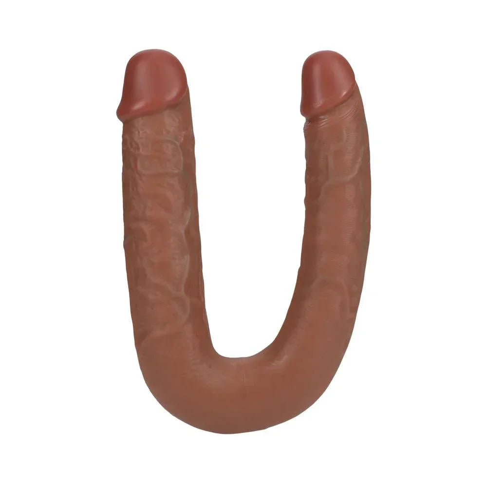RealRock 9 in. U-Shaped Double Dildo - Buy At Luxury Toy X - Free 3-Day Shipping