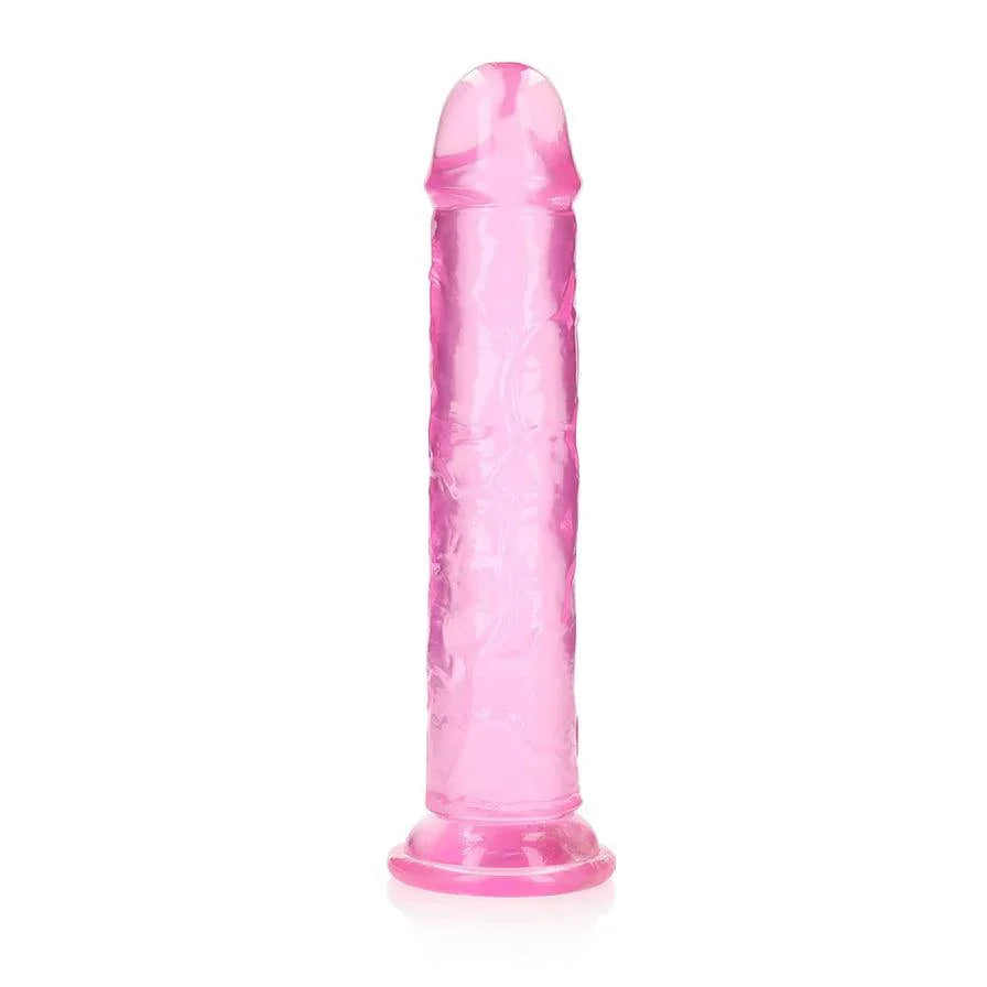 RealRock Crystal Clear Straight 11 in. Dildo Without Balls - Buy At Luxury Toy X - Free 3-Day Shipping