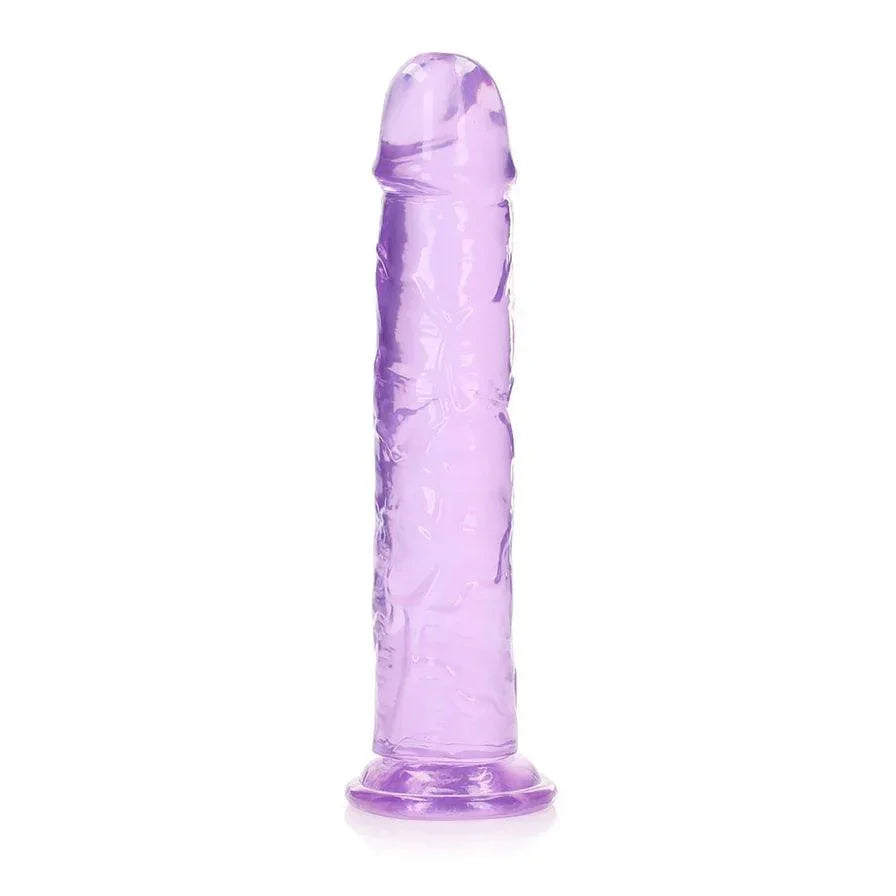 RealRock Crystal Clear Straight 11 in. Dildo Without Balls - Buy At Luxury Toy X - Free 3-Day Shipping