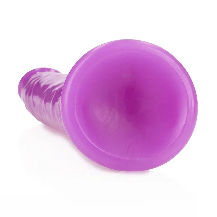RealRock Glow in the Dark Slim 11 in. Dildo - Buy At Luxury Toy X - Free 3-Day Shipping