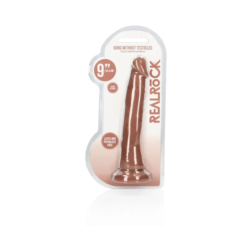 RealRock Realistic 9" Dildo with Suction Cup - Buy At Luxury Toy X - Free 3-Day Shipping